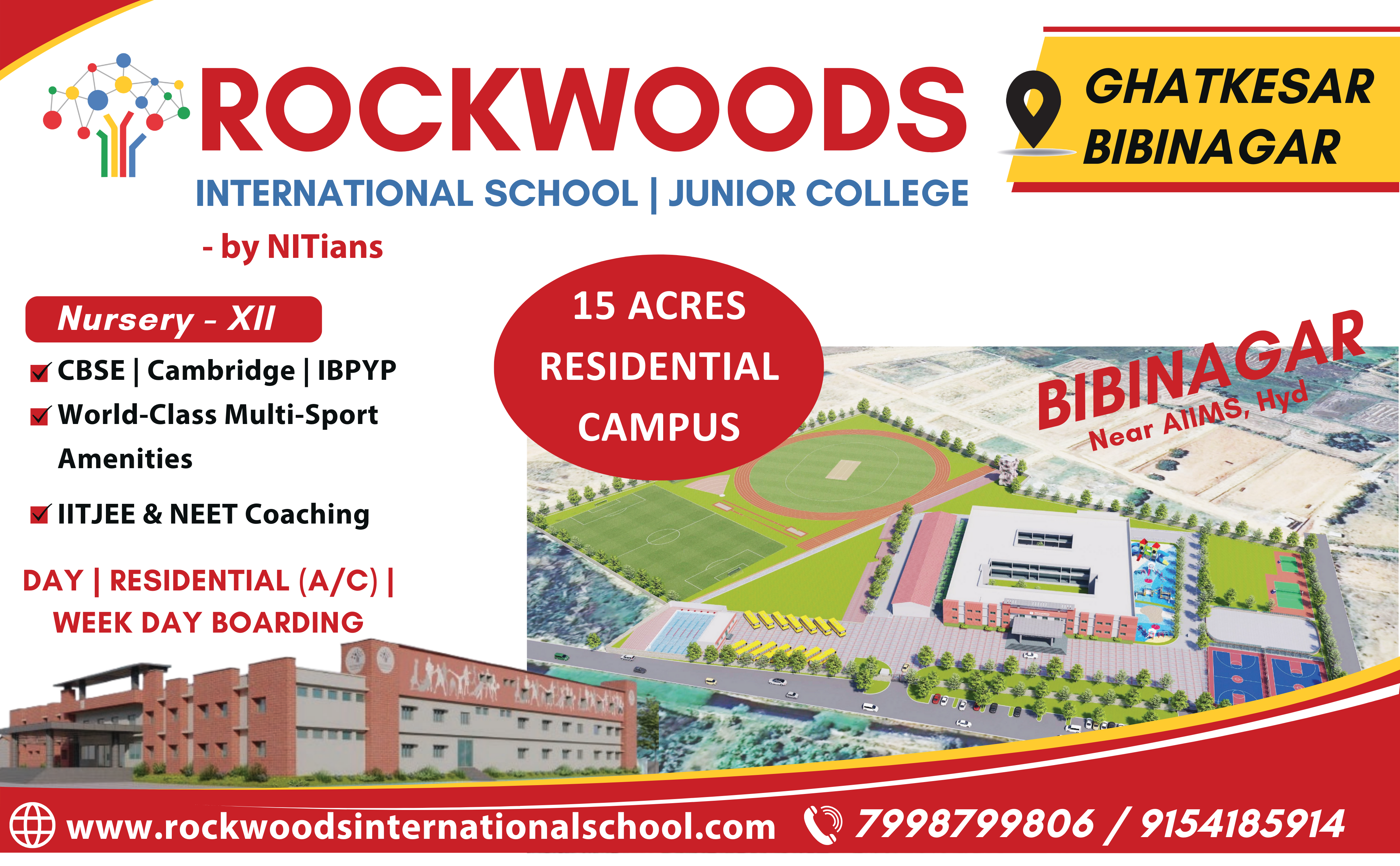 Best CBSE School in Hyderabad &ndash; Rockwood&rsquo;s International School, Bibinagar