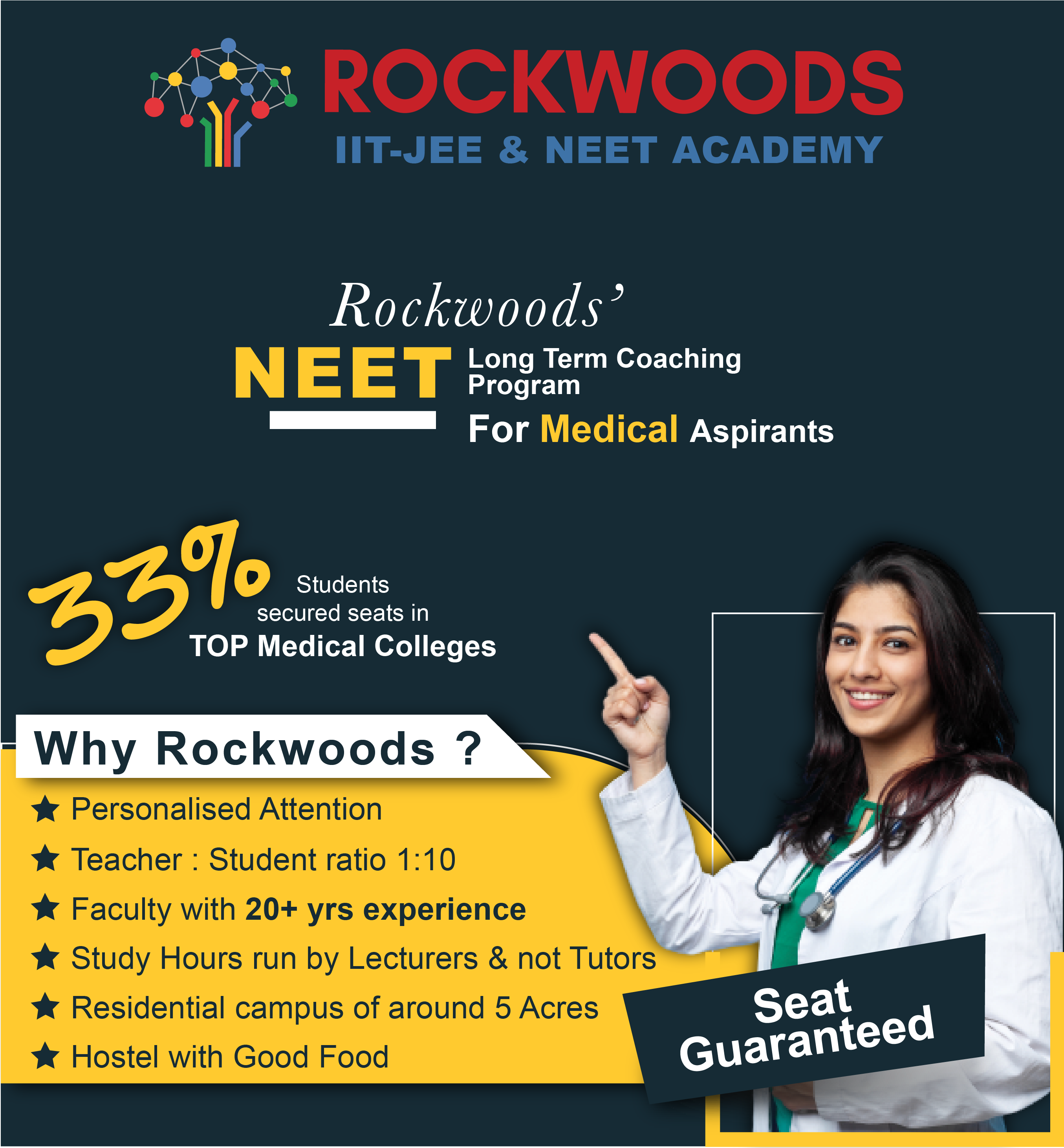 Rockwoods International - CBSE School with IIT JEE Coaching in Hyderabad