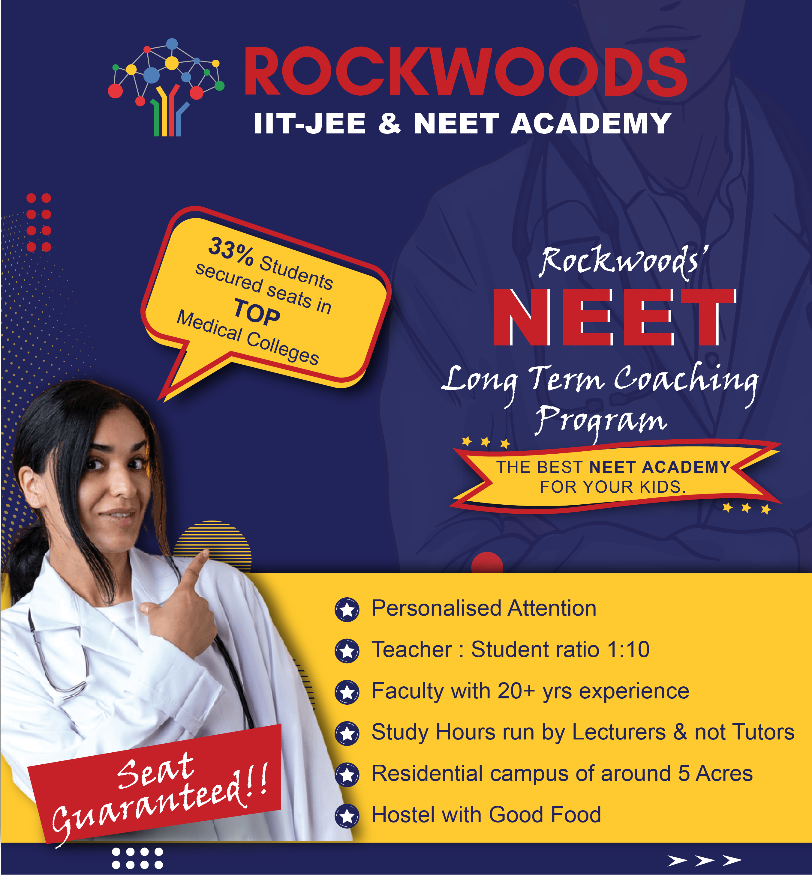 Rockwoods International - CBSE School with IIT JEE Coaching in Hyderabad